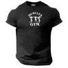Muscles Gym T Shirt Gym Clothing Bodybuilding Training Workout Exercise Mma Top