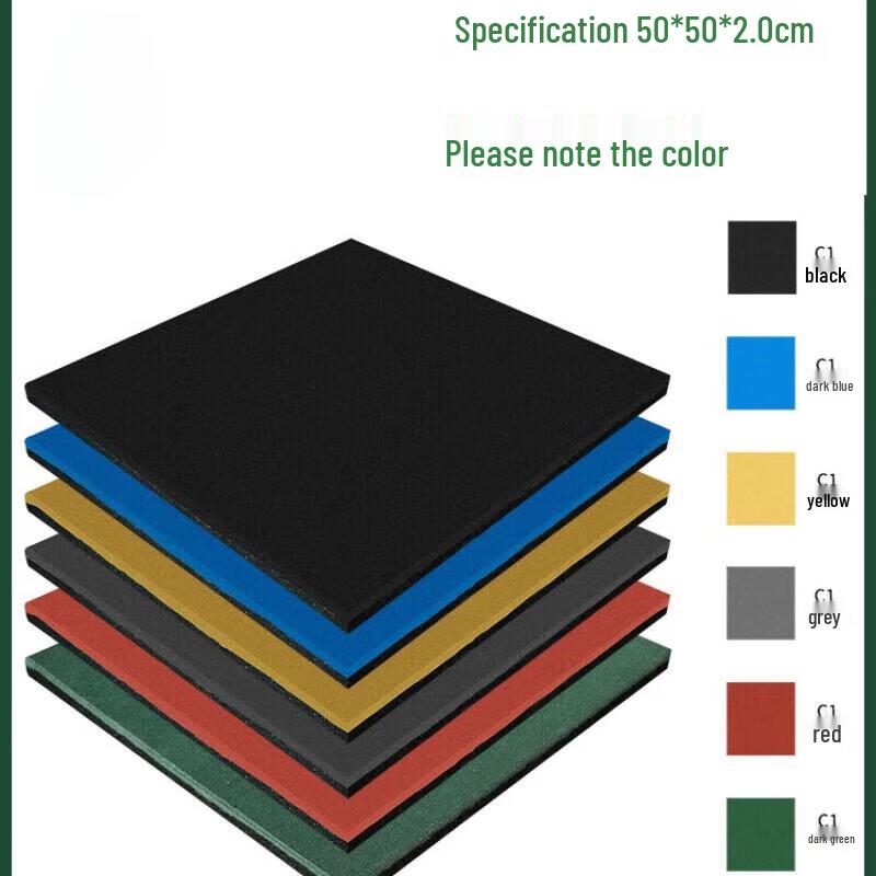 Outdoor Rubber Sports & Playground Mat