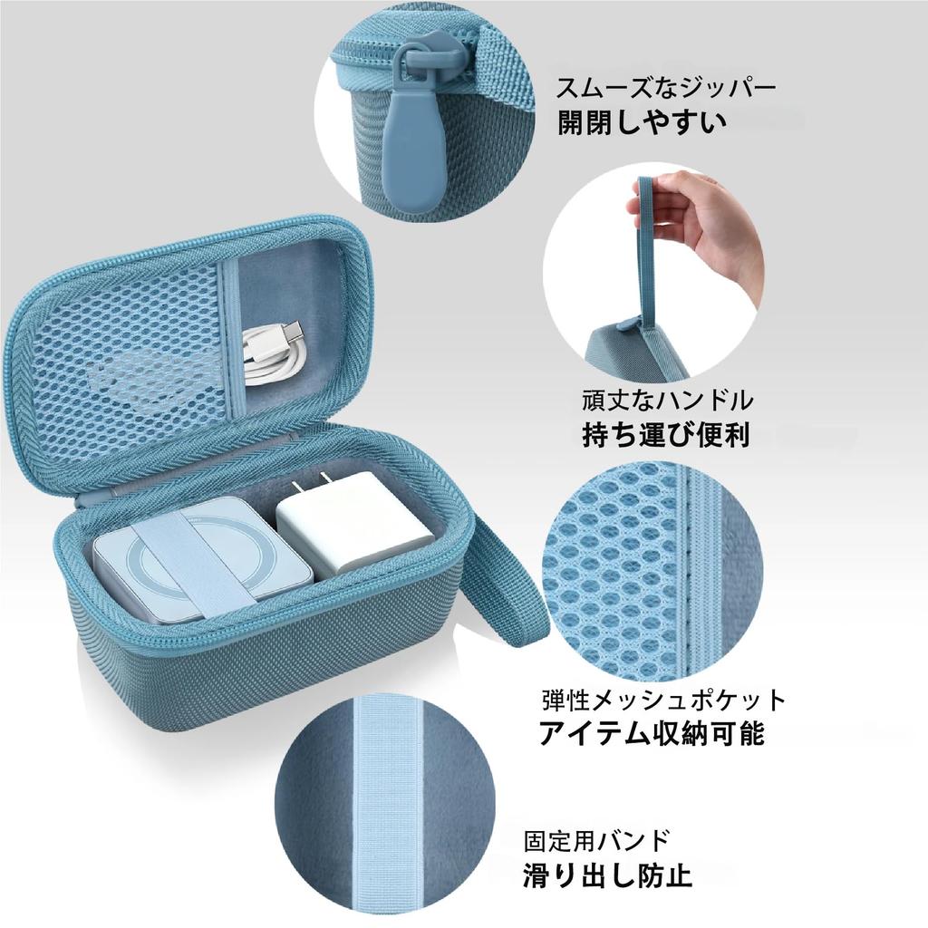 (Case Only) UGREEN Qi2 MagFlow W752 25W Wireless Charger with MagSafe 2-in-1 Storage Case - Aenllosi