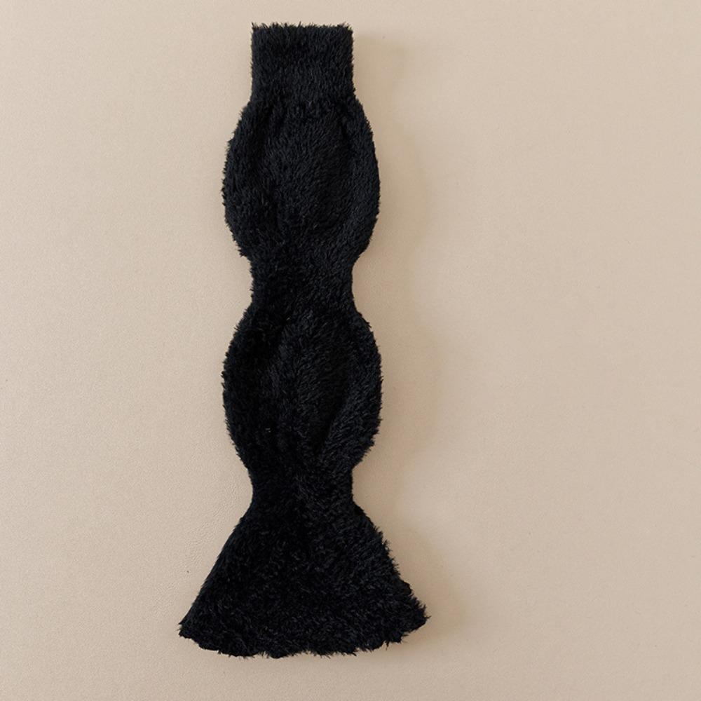Fashion Solid Color Leg Warmers Thickened Coral Fleece Socks Warm Foot Cover Heap Socks Spring, Autumn and Winter