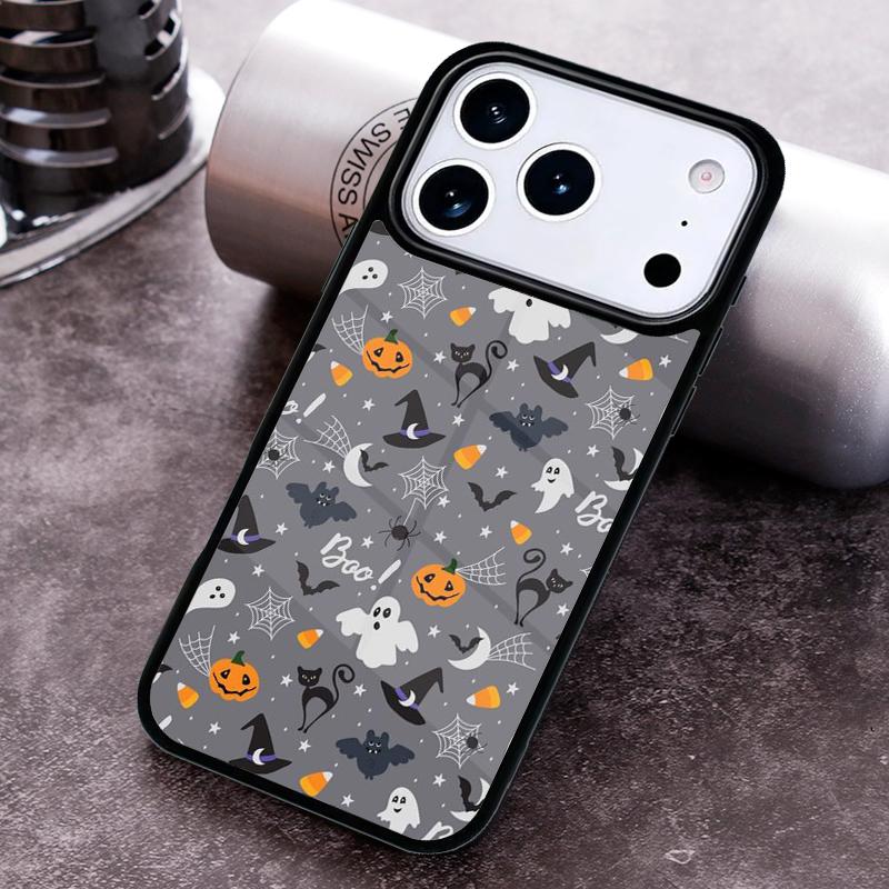 Halloween soft Phone Case for iPhone 17 16 15 Pro Max Air 14 13 12 11 Plus Shockproof Cover