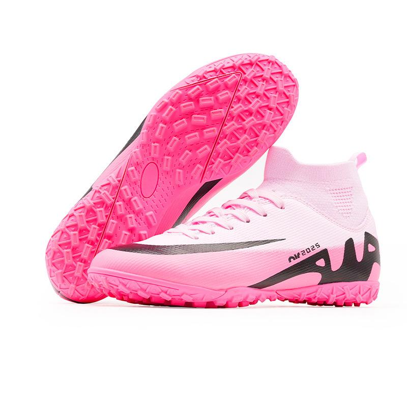 

2025 новые футбольные бутсы мужские высокие длинные шипы для ногтей 15 искусственная трава сломанные гвозди тренировочные кроссовки 39