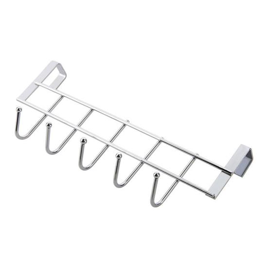 Door Hook Clothes Towel Hanger Strong Load-bearing Easy Installation Stainless