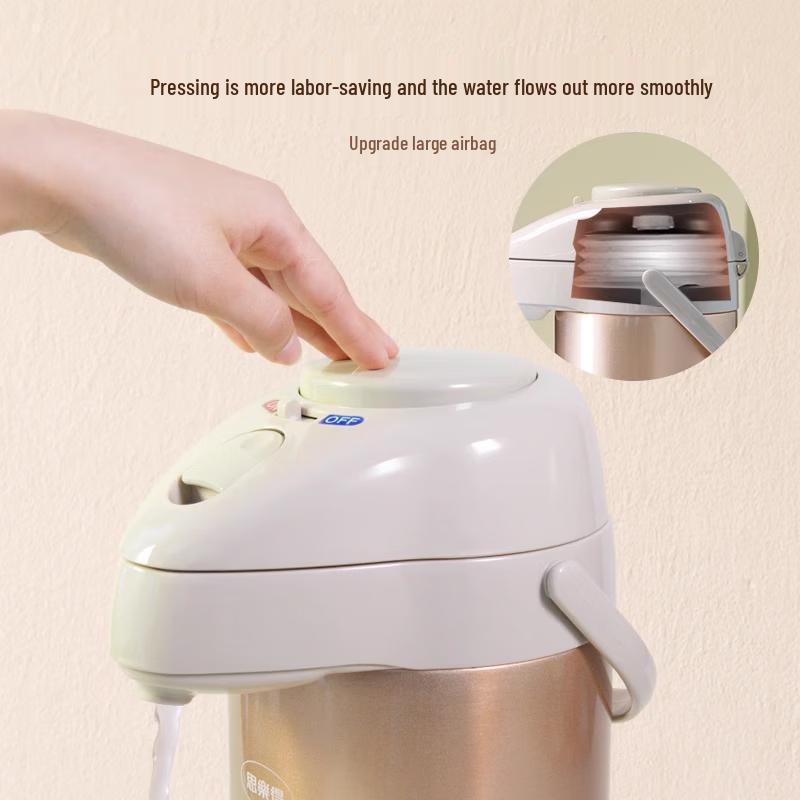 Silede 2.5L 304 Stainless Steel Vacuum Insulated Kettle