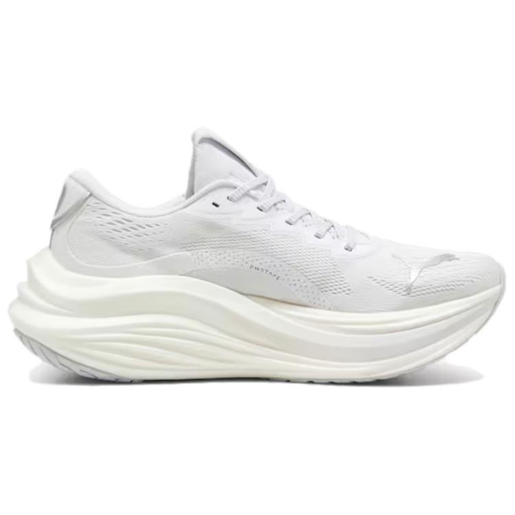 New PUMA Anti Slip Wear Resistant Low Top Running Shoes Men's White 310088-04