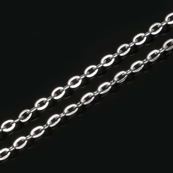 Handmade 5m Pearl Earrings DIY Accessory Chain with O-Rings and Extender