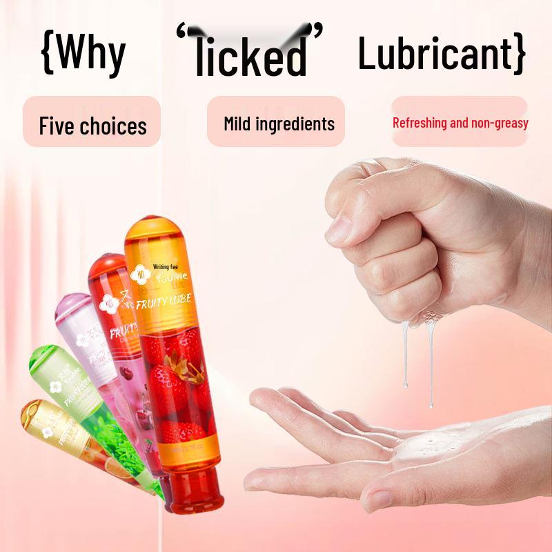 Seek Fruit-Flavored, Lickable, Water-Soluble Body Lubricant for Oral Sex