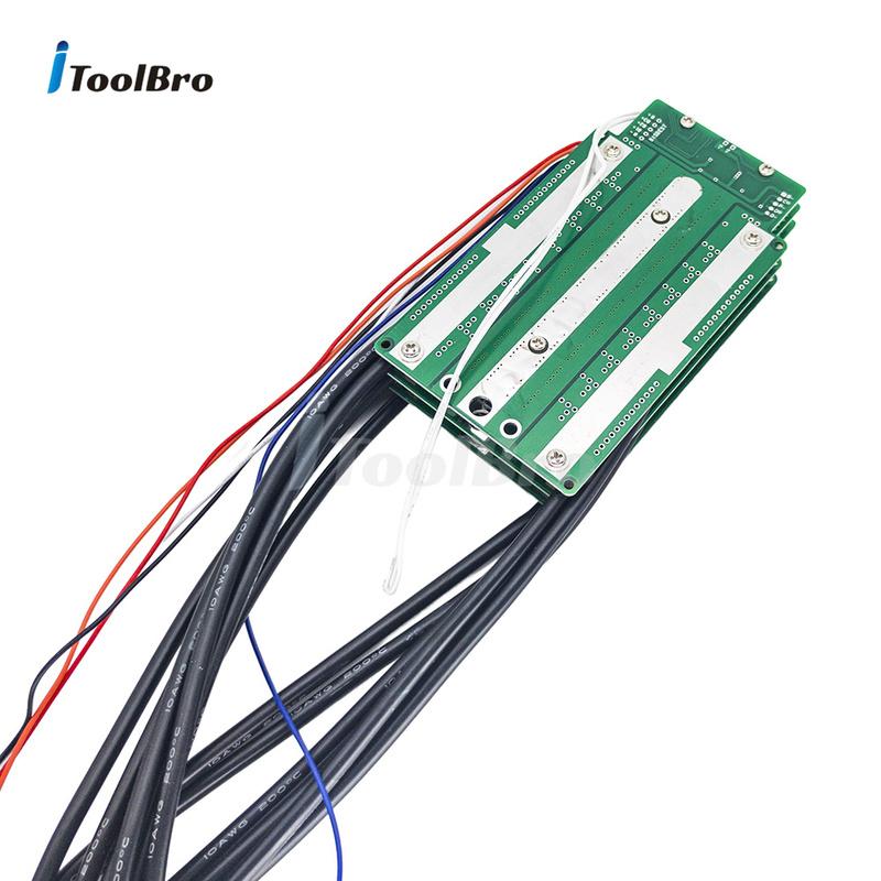 4S 12V 100A 130A 200A 260A 300A 390A BMS LifePo4 Lithium Protection Board Balance High Current Motorcycle Car Start RV Inverter