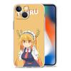 Dragon Maid Anime For iPhone 14 13 11 12 Pro Max X XR XS Phone Case For iPhone 14 7 8 Plus SE Clear Soft Silicone Cover Fundas