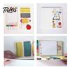 Thick Paper Notes for Journaling Teacher Themed Sticky Notepads Set, Campus Theme Smooth Notes, Cartoon Set Creative Index Stickers Portable