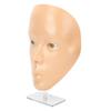 5D Makeup Practice Face Board Kit Reusable 3.4oz Cream 28.1ml Liquid Teaching Practice Makeup Mannequin Tool Set