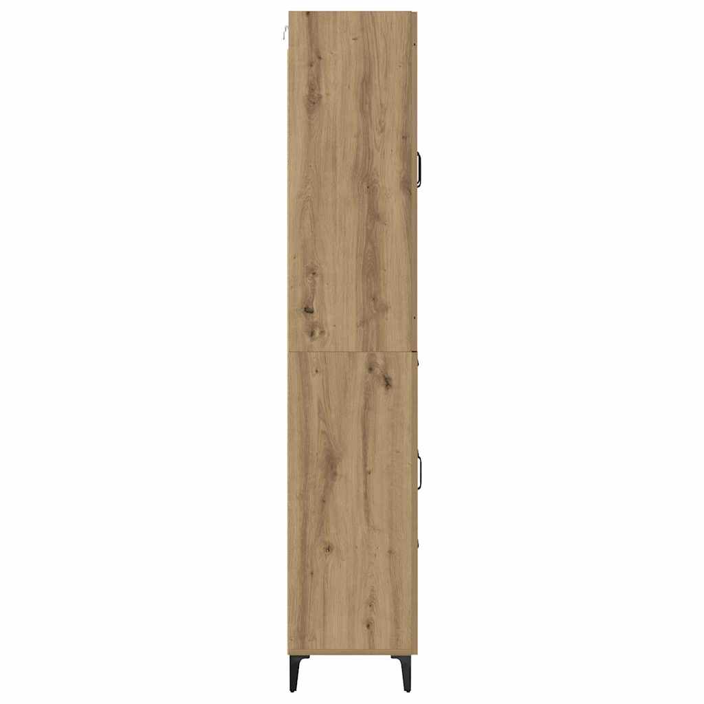 Highboard Artisan Oak 69.5 x 34 x 180 cm Particleboard