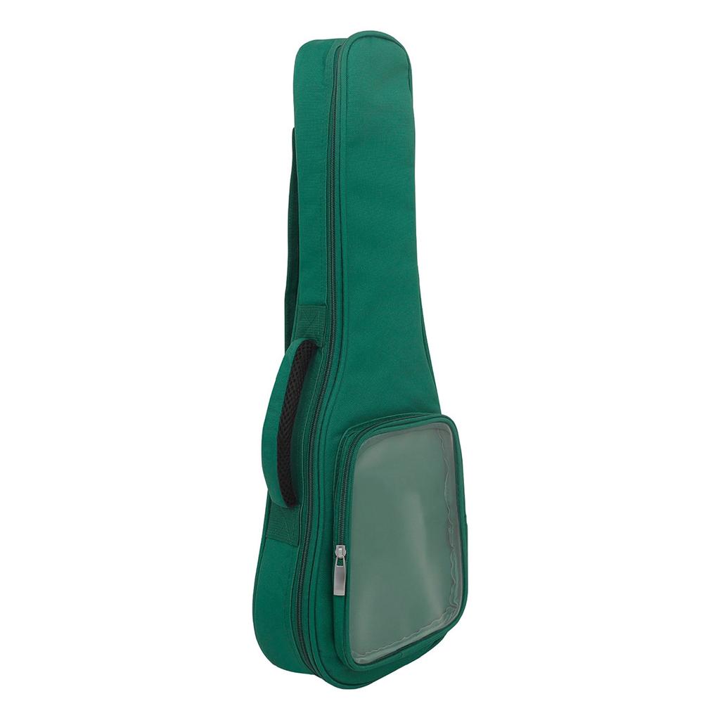 23 Inch Small Guitar Bag, Transparent Side Pocket, Ukulele Bag, Portable Backpack, Ukulele Plus Cotton Bag