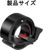 Lznnnnni Road Bike Bell Diameter 22mm Black Bicycle Bell Small