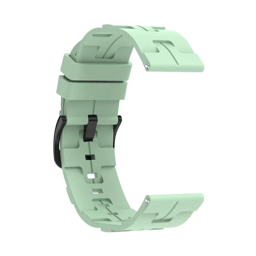 Sports Silicone Watch Strap For Samsung Galaxy Watch 7/6/5 Pro 44mm 40mm 4 6 Classic 43mm 47mm Bracelet 20mm 22mm Band Wristband
