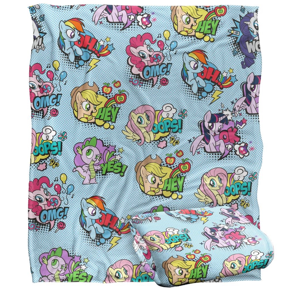 my little pony Pop Art Blanket