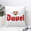 Custom Duvels Logo Pillowcase Polyester Cushion Comfort Throw Pillow Sofa Decorative Cushions Used for Home Bedroom Living Room