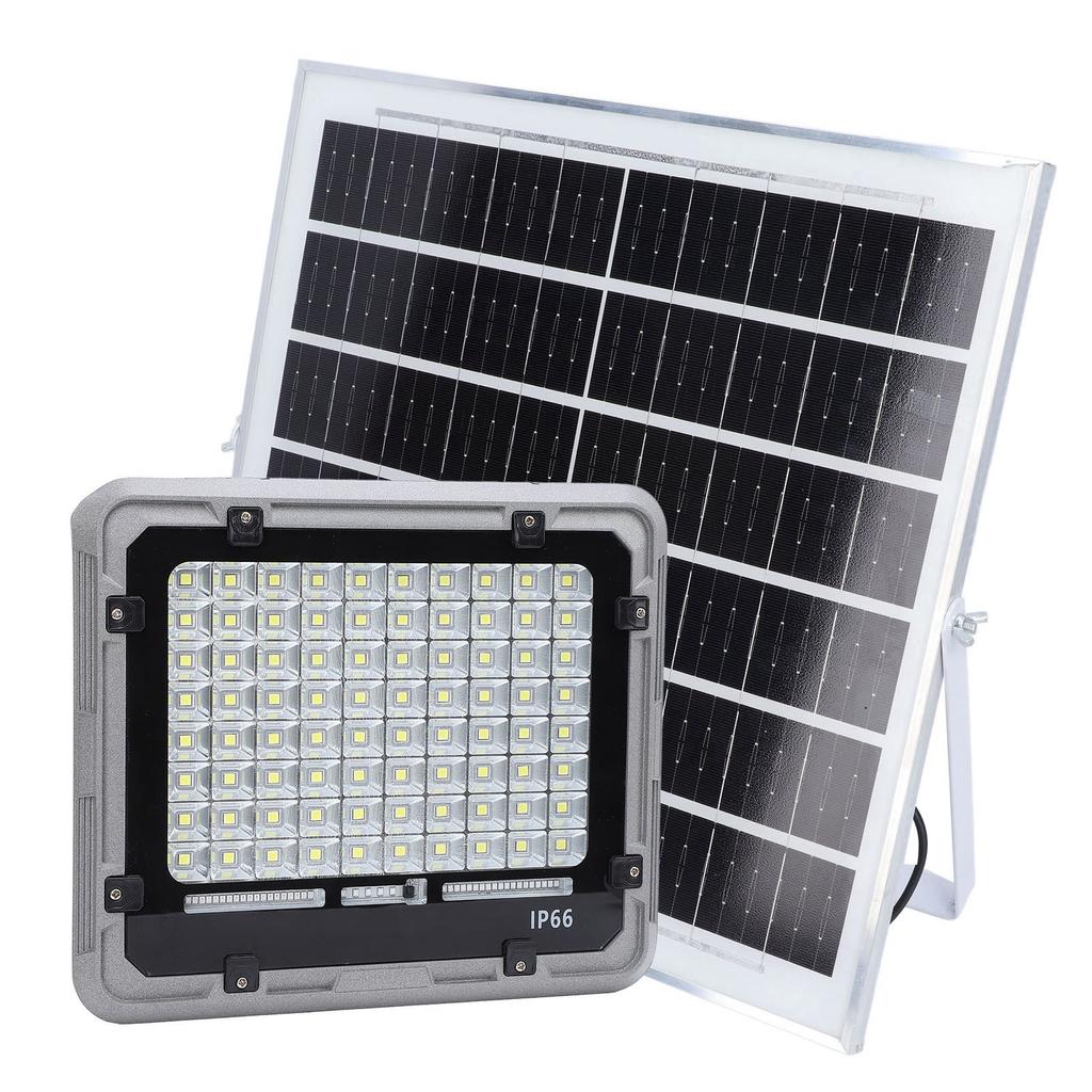 LED Solar Lights Outdoor Water Proof Solar Powered Security Flood Light 300W 80LED with 10000mAh Bat