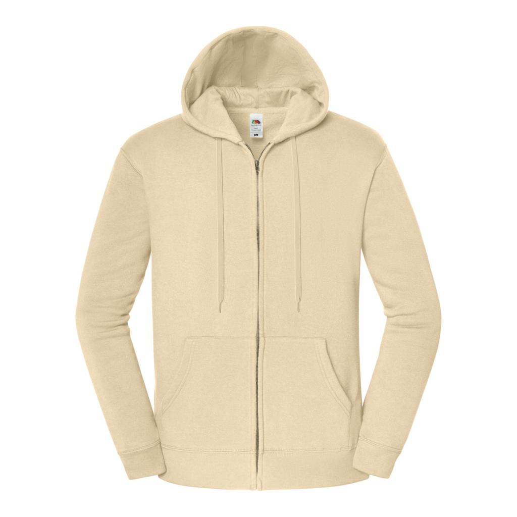 Fruit of the Loom Mens Iconic Premium Full Zip Hoodie