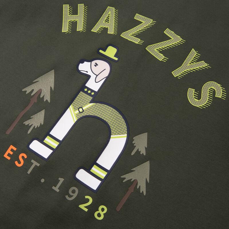 HAZZYS Boy's Quick-Dry Short Sleeve T-Shirt
