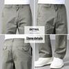 Baleno S&K Men's Pure Cotton Straight-Leg Casual Pants