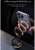 360° Rotating Car Phone Holder with Strong Magnetic Bracket and Automatic Folding