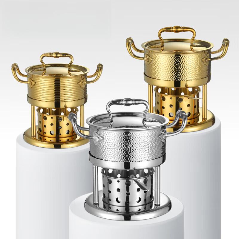 Chuangfa 16cm Edelstahl Mini Hot Pot Set