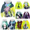 Cyberpunk Cyberpunk, Edge Walker Children's Hooded Sweater 3D Digital Printing Children's Jacket Men