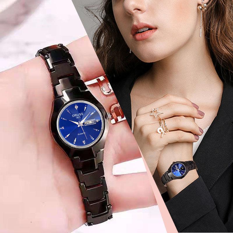 Exquisite Gift Box Fashionable Women'S Watch Ultra-Thin Simple Watch Women'S Watch Waterproof Men'S Student Couple Watch Personalized Quartz