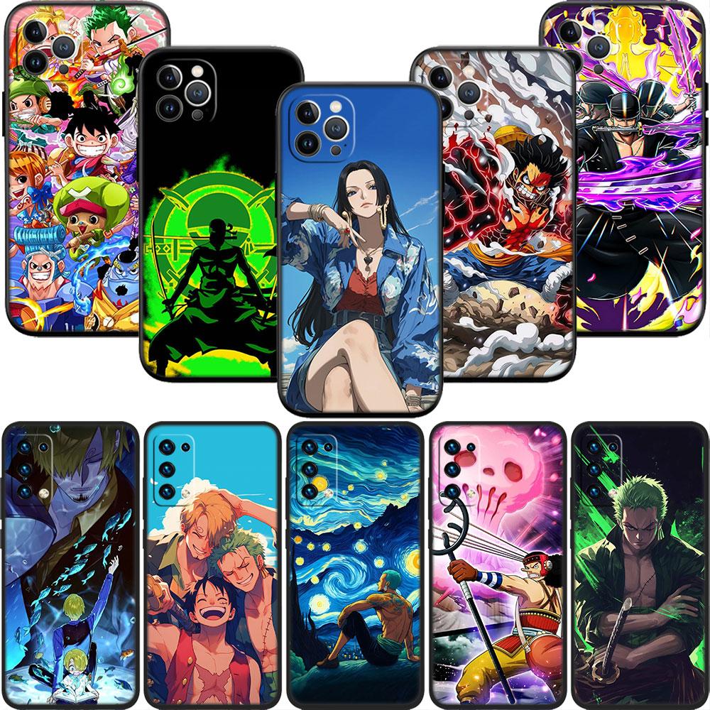 One Piece Art Soft Shell Phone Case for Redmi Note 13 14 Pro+ Plus A3 A3X 13X 13C 13R 14S 14C 14R