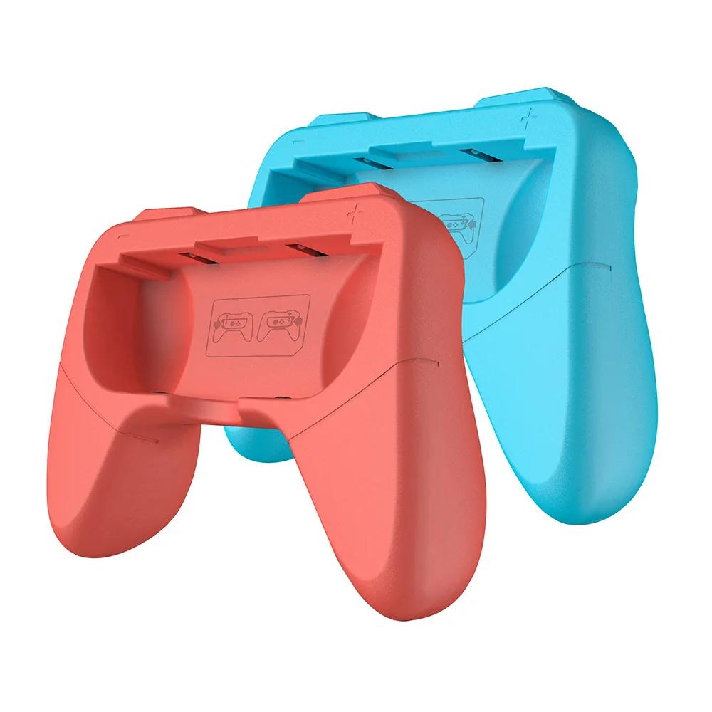 2pc Joycon Bracket Stand Holder Wheel Grip For Nintendo Switch/Nintendo Switch OLED JOY CON Controller Gamepad Hand Grip