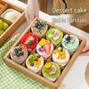 Large Nine-Grid Disposable Kraft Picnic Box