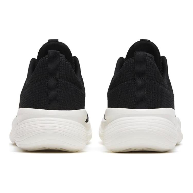 New Anta Anti Slip Wear Resistant Low Top Training Shoes Women's Black White 122317713-1
