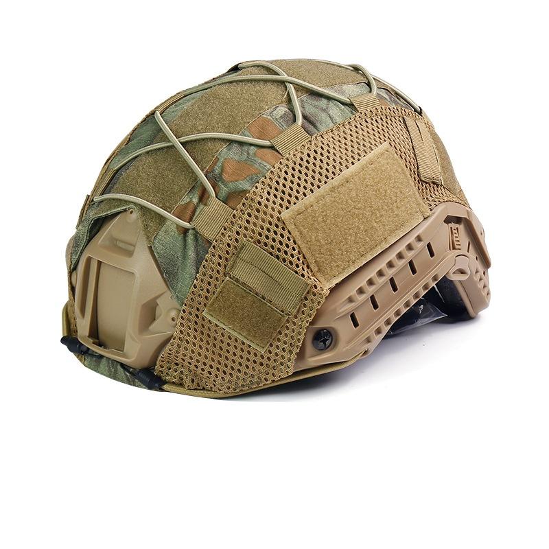 Outdoors Tactical helmet cloth Helmet cover Elastic helmet cover Camouflage helmet helmet cloth MH PJ BJ tactical helmet cover