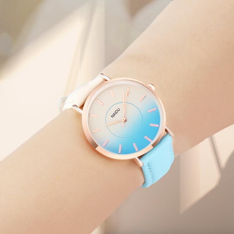 Módní pásek Hodinky Neformální Přechod Barva Dámské Hodinky Hodiny Dámské Řemínek Dámské Quartz Náramkové hodinky Dámské Luxusní