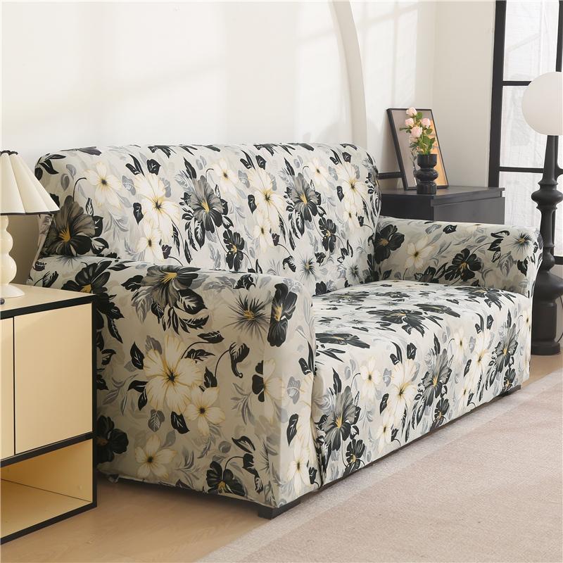 Stretch Sofa Covers for Living Room Anti Slip Soft Couch Cover, Washable Furniture Protector Elastic Bottom for Kids, Pets 1pc