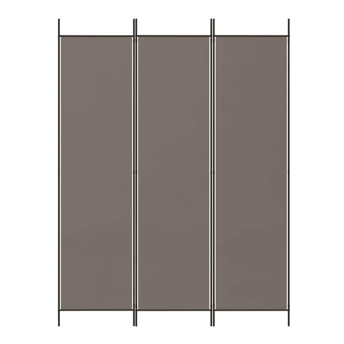 VidaXL Cloison de Séparation 3 Panneaux Séparateur de Pièce Pliable Diviseur Écran d'Intimité Paravent Décoration Salon 350196
