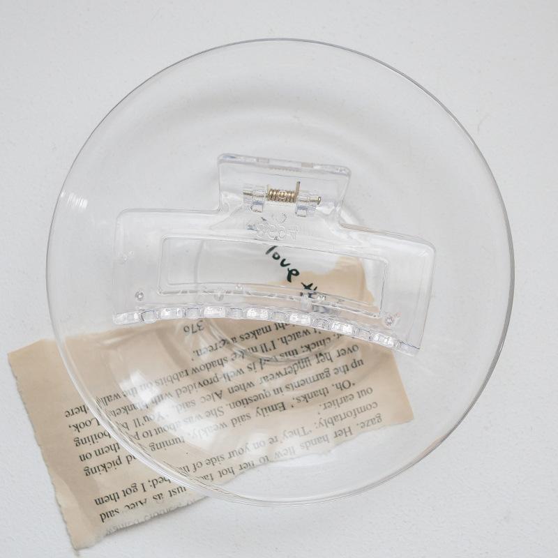 Vintage Claw Clip Hair Clips Colorful Solid Color Geometric Shape Hair Clips for Women Hair Claw Hairclip Girls Hair Accessories