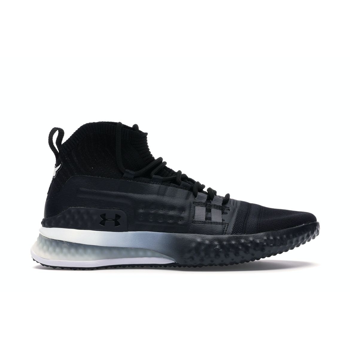 

Кроссовки унисекс Under Armour Project Rock 1 Черные Белые 3020788-001