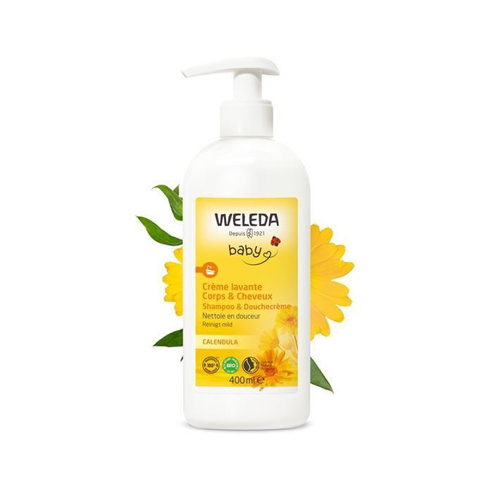 Weleda Calendula Body and Hair Cleansing Cream 400ml