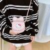 Wholesale children's messenger bag cartoon cat earphone bag cute bow shoulder bag girls mini change bag tide