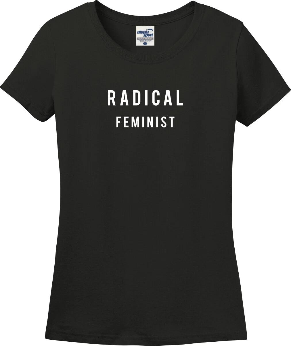 David Rose Radical Feminist Missy Fit Ladies T-Shirt (S-3X) XXXXL