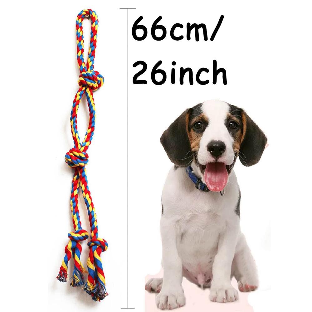 Dog Breeds Training Tug Medium Large Dog Dog Rope Toys Chew Toy Pet Supplies Teeth Cleaning Toy