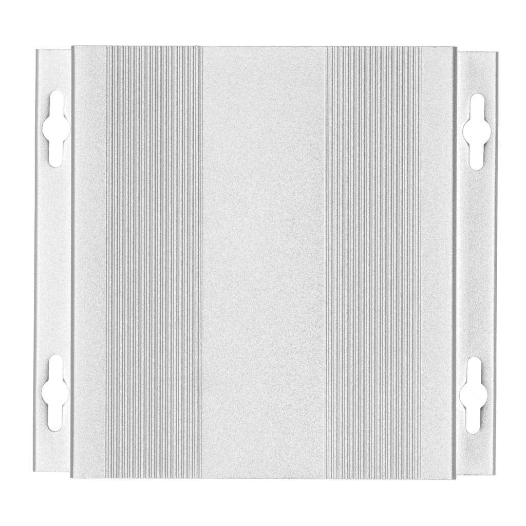 Carcasă de proiect din aliaj de aluminiu Carcasă decodor de circuite GPS Gri nisip 27x131x120mm