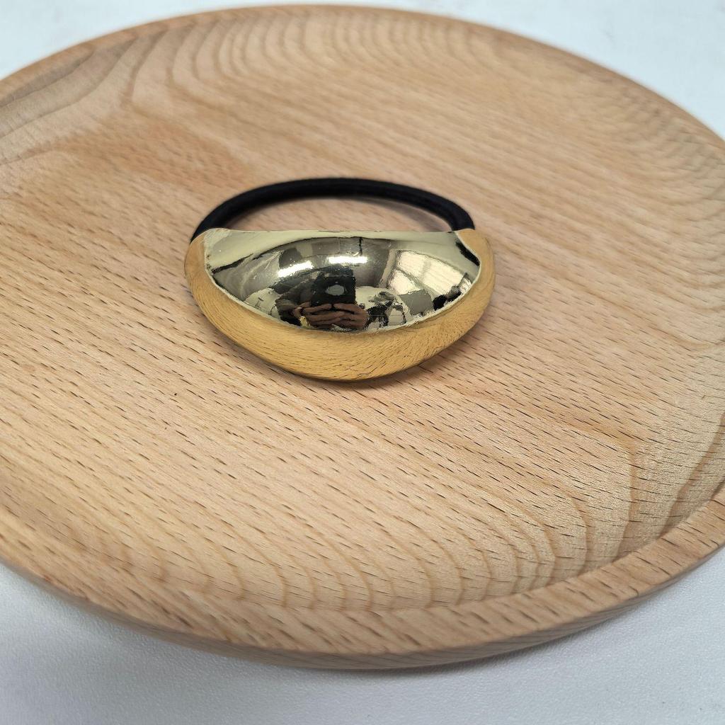 Metallic Braided Hair Ties: Fashionable Ponytail Bands