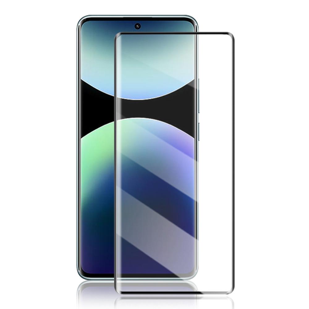 

AMORUS Для Xiaomi Redmi Note 14 Pro 5G/Note 14 Pro+ 5G Захисне скло 3D вигнута плівка із загартованого скла Type A