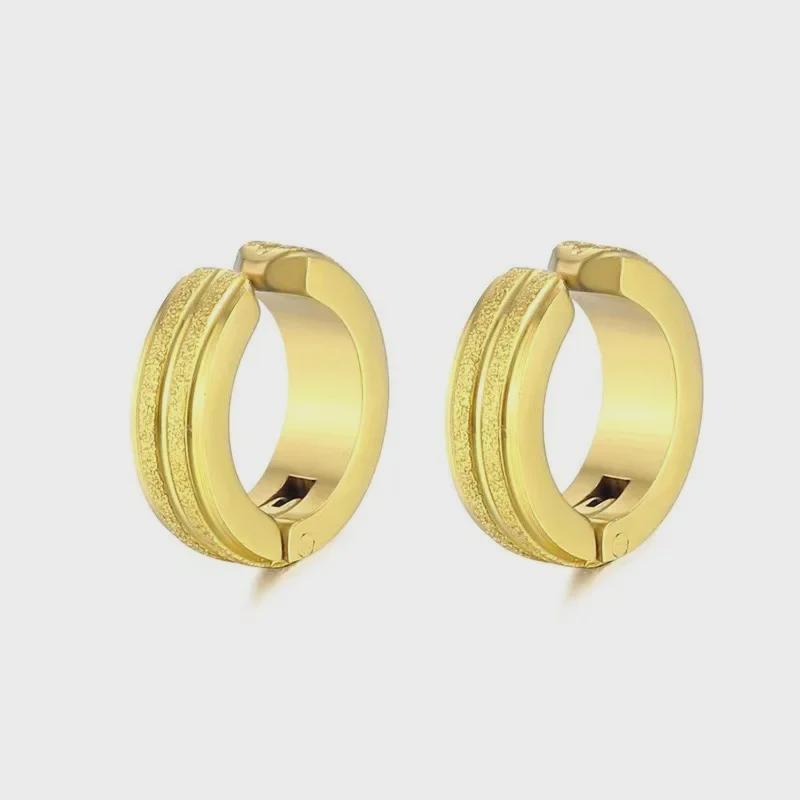 Trendy mattierte Ohrknochenclips: Ohrringe ohne Ohrloch für Männer und Frauen – stilvolle und einzigartige Ohrschmuckstücke