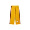 Li Ning X Bruce Lee Collaboration Kung Fu Series Color Blocked Side Suede Straight Leg Knitted Sports Pants Men Pants Ceylon-Yellow AYKT869-2