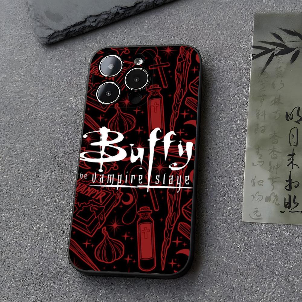 B-Buffy The Vampire Slayer Phone Case For Iphone 16 11 15 14 13ProMax 12 Pro Xs Max Mini Xr 8 6s Plus Funda Covers