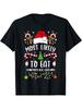 Most Likely To Eat Santa'S Ice Cream Christmas Matching T-Shirt Summer Comfortable Casual Short Sleeve T-Shirt